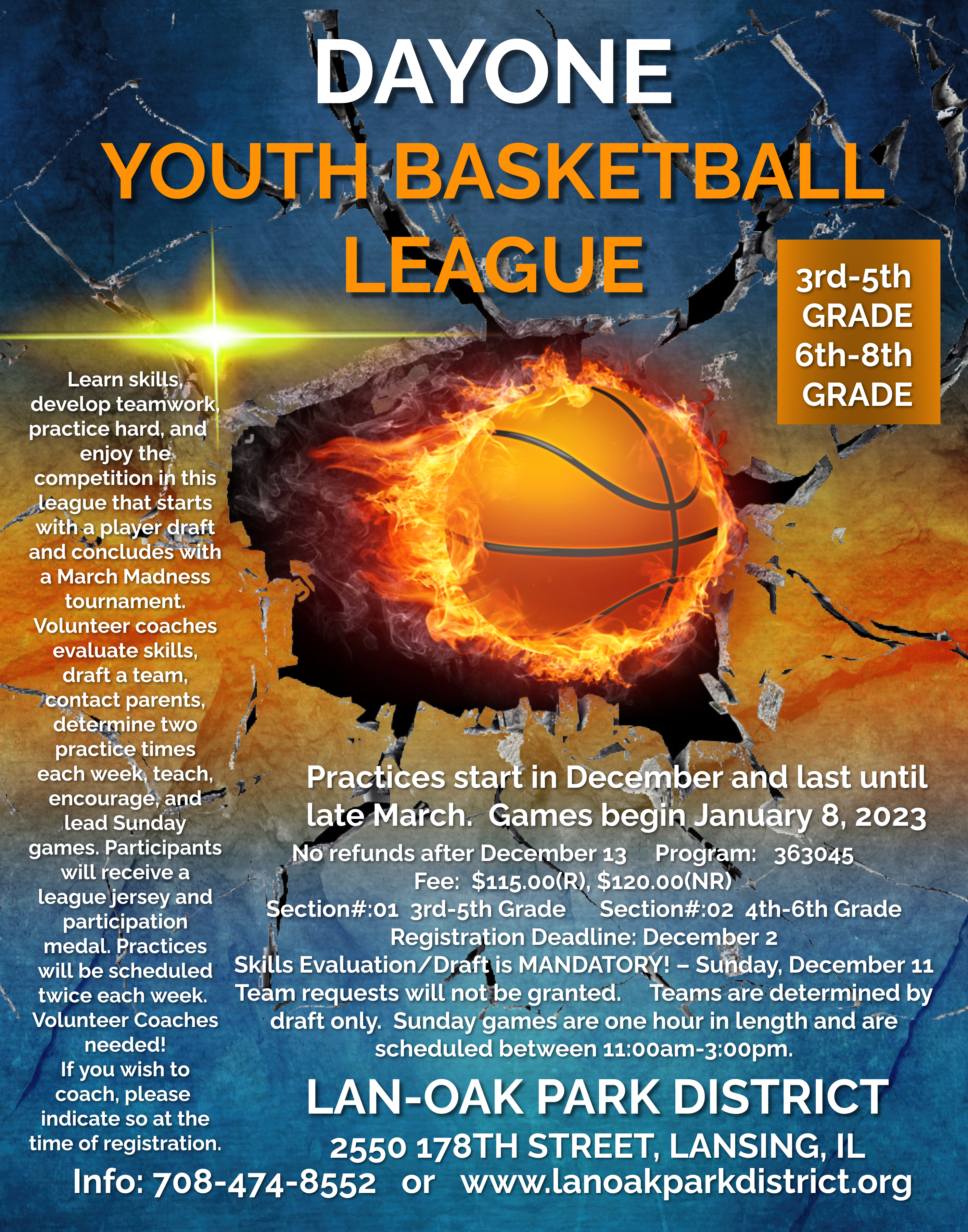 Youth Basketball League 2023