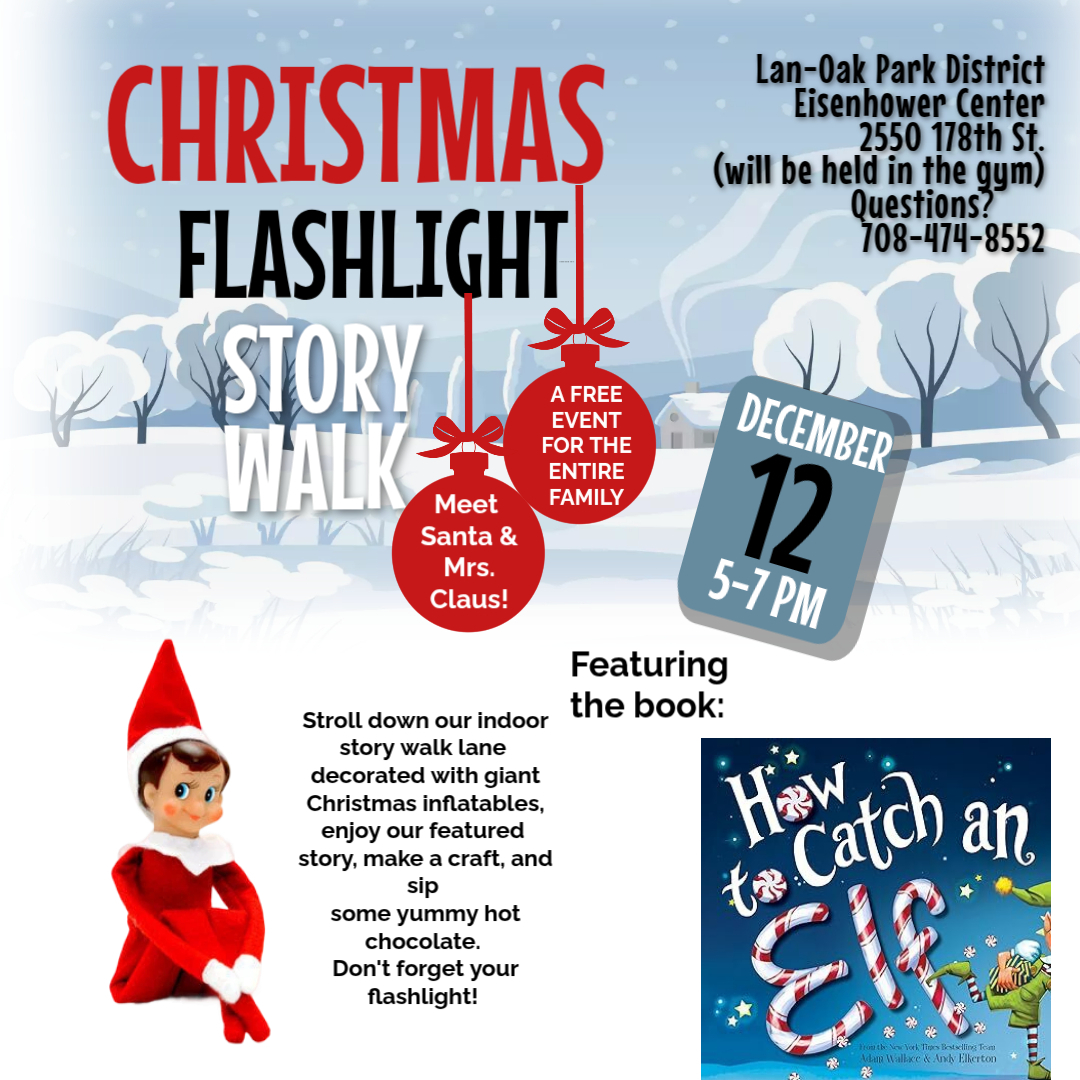 Christmas Story Walk Location Change